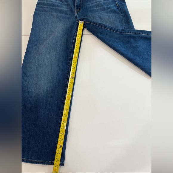 Hudson Jeans Womens Rosalie Wide Leg High Rise Dark Blue Size 31 - Picture 10 of 16